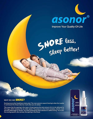 Asonor Anti Snoring Spray and Snoring Solution