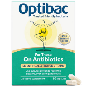 Optibac For Those On Antibiotics 10 capsules |10 days' supply