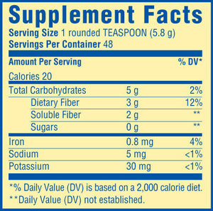 Fiberall Psyllium Fiber Supplement - Powder