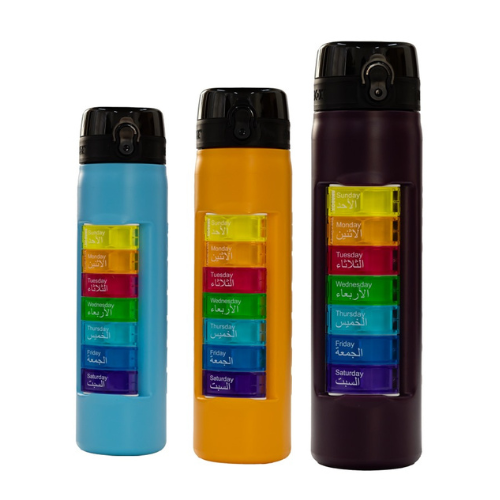 ANABOX 2GO - 1 bottle, 1 doser with 7 intake times