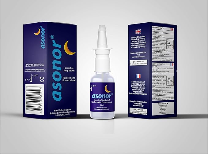 Asonor Anti Snoring Spray and Snoring Solution