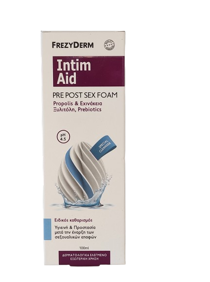 Frezyderm Intim Aid Pre Post Sex Foam, 100ml