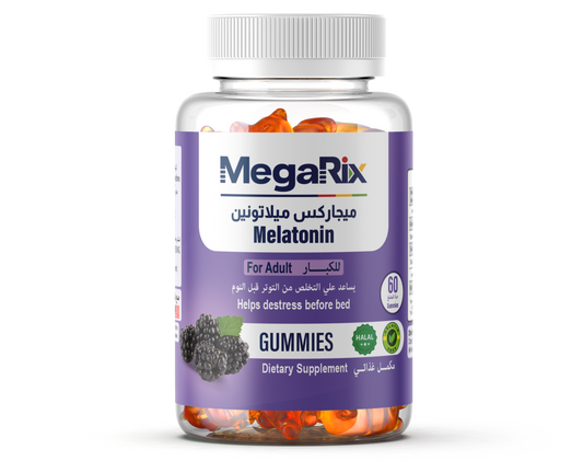 Megarix Melatonin Gummies 5MG - 60 Gummies