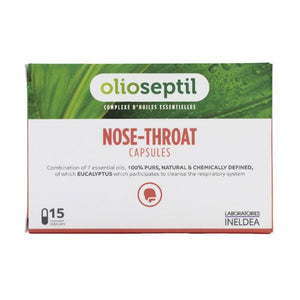 Olioseptil Nose Throat 15 capsules