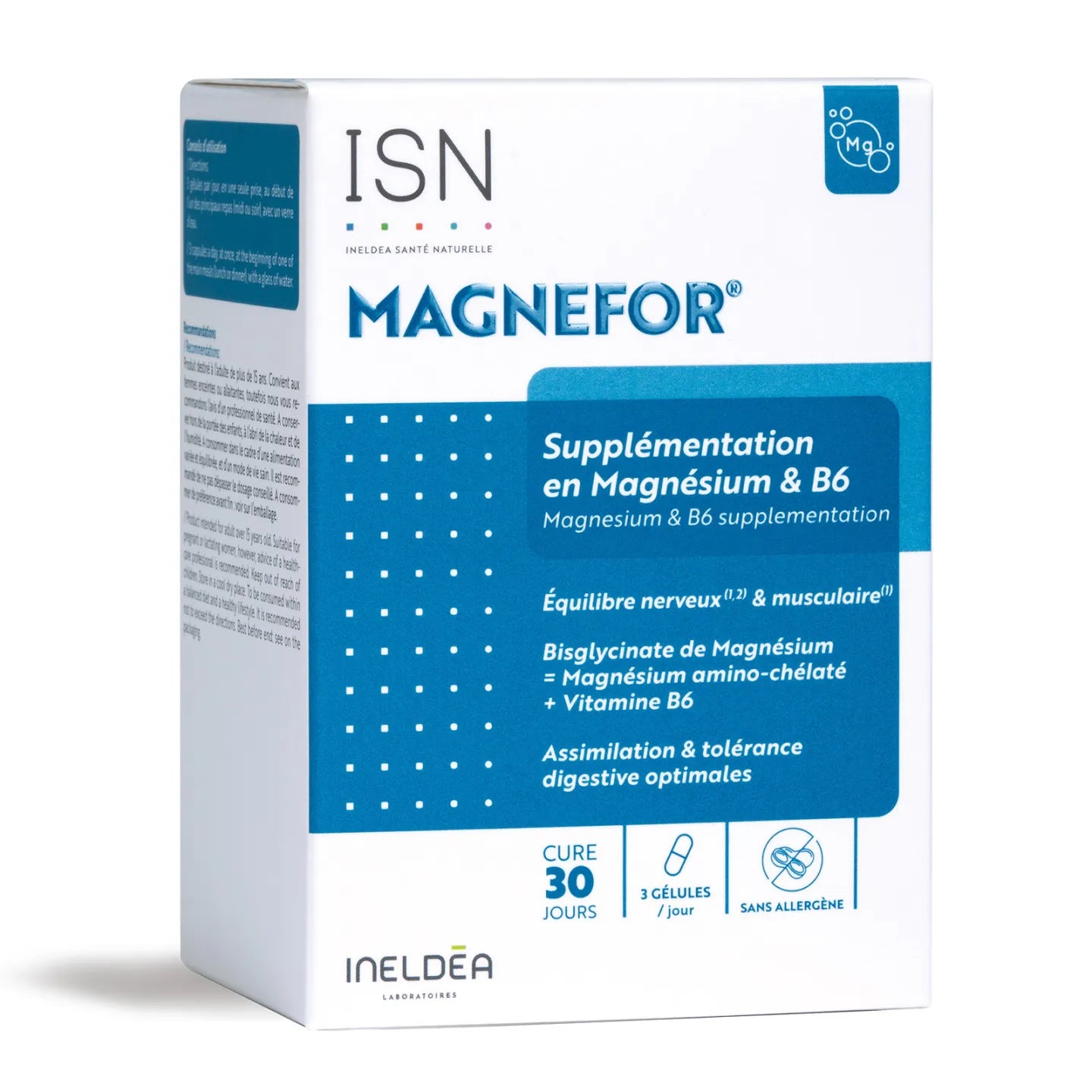 MAGNEFOR - CHELATED MAGNESIUM GLYCINATE